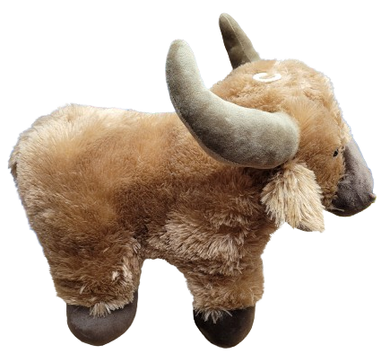 Large Bull Soft Toy 17 Inches Long
