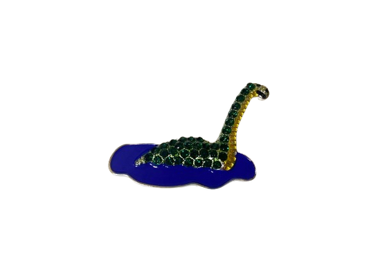 Nessie in Water Diamante Magnet