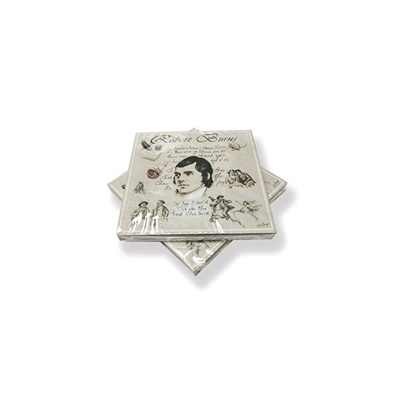 Scott Inness Robert Burns Paper Napkin 20-Pieces