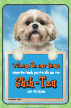 Shih-Tzu Welcome Hang-up