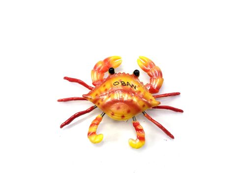 The Amazing Shaking Crab Oban Fridge Magnet