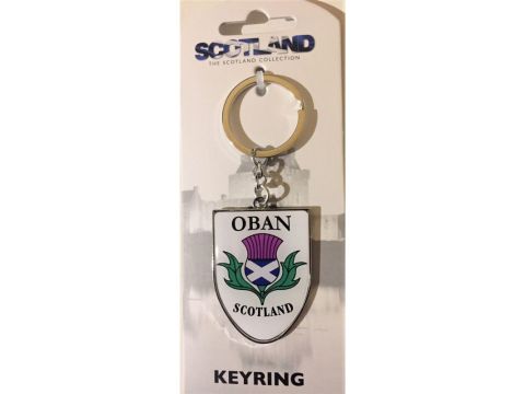 Oban Thistle Keyring