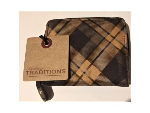 Heritage Traditions Checked Purse
