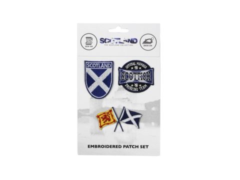 Scottish Saltire Patch 3 Pack