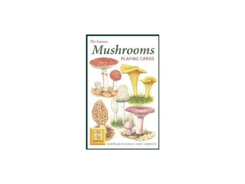 Heritage Playing Cards - Mushroom varieties Playing Cards