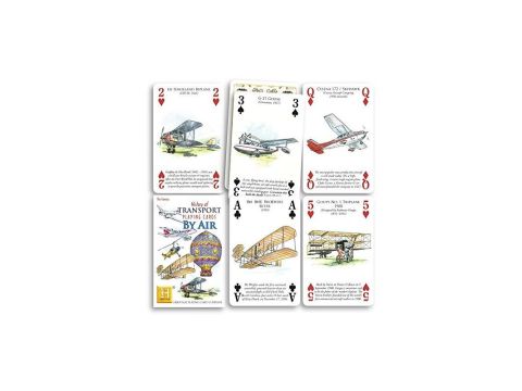 HISTORY OF TRANSPORT PLAYING CARDS BY AIR
