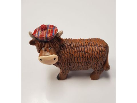 Highland coo Figurine