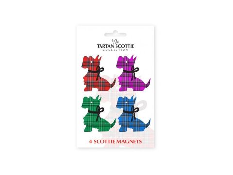 Tartan Scottie Magnets