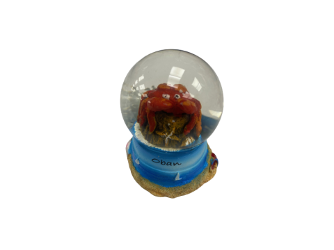 Oban Crab Snow Globe
