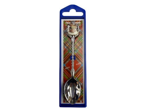 Souvenir Teaspoon - Scotland Tartan Bagpipes