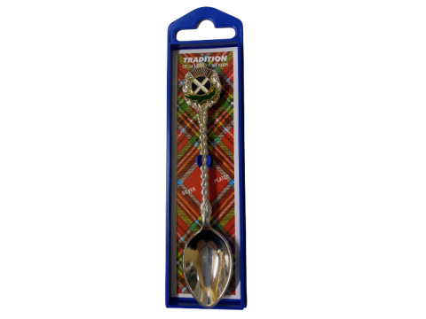 Souvenir Teaspoon - Scotland Thistle