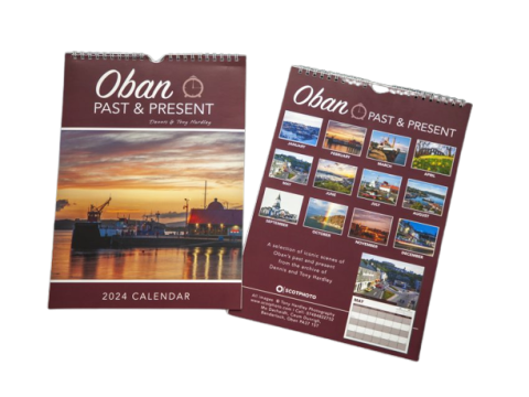 Oban Past & Present Calendar 2024