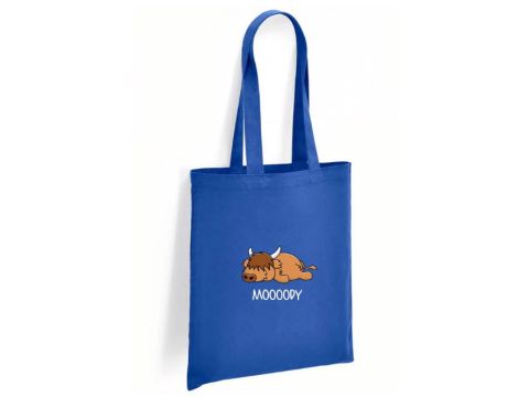 Moody Cow Organic Cotton Shopper Bag