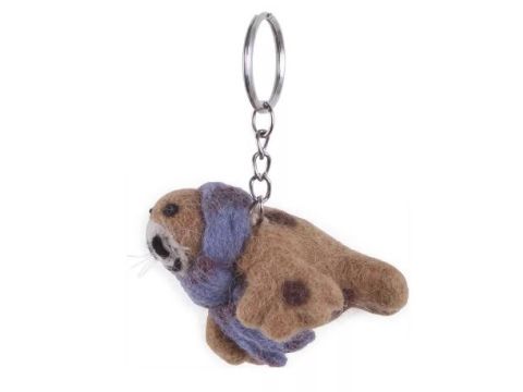 Salty The Seal Keyring