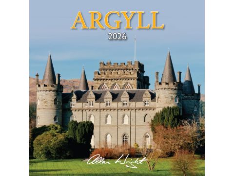 2026 Scotland Calendar: Argyll – Wall Calendar – Month to View – 12 Months