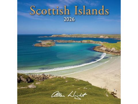 2026 Scotland Calendar: Scottish Islands – Wall Calendar – Month to View – 12 Months
