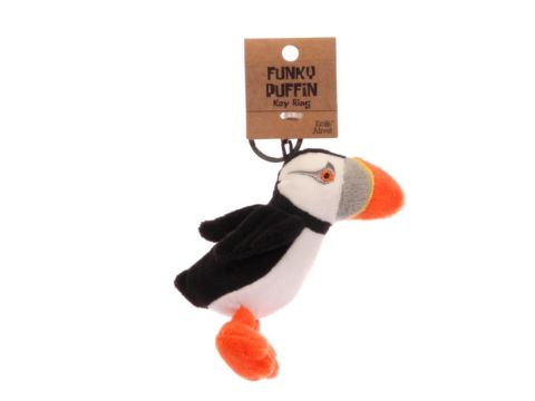 Puffin Plush Keyring - Eco Alive™