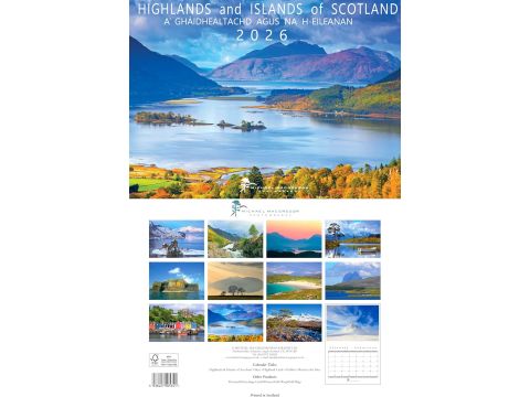 Michael Macgregor Highlands and Islands 2026 Calendar