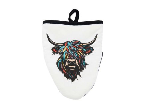 Heilan Coo Oven Mitt - Multi Coloured