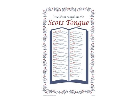 Scots Tongue Tea Towel