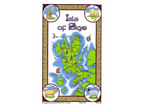 Isle of Skye Tea Towel