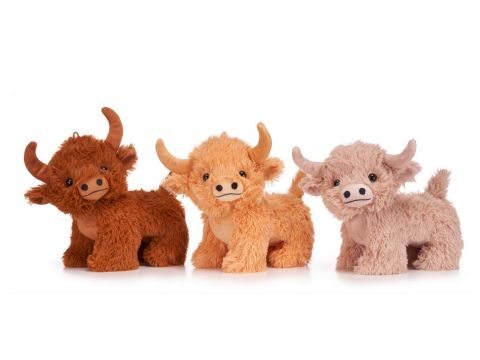 Soft Highland Cow Soft Toy (1 SUPPLIED)