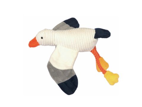 Squeaky Soft Seagull Dog Toy