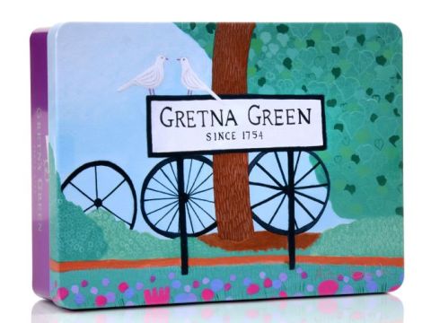 Gretna Green Ailsa Black Sign Shortbread Tin 150g