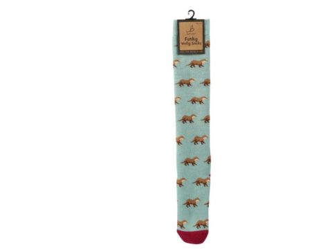 Funky Welly Socks - Country Otters