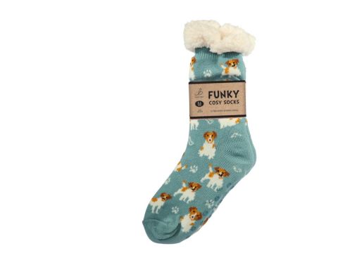 Sherpa Socks - Jack Russell