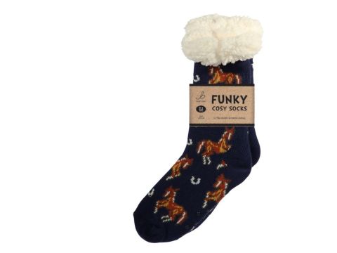 Sherpa Socks - Country Horse
