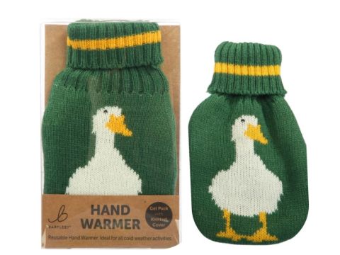 White Duck Knitted Hand Warmer