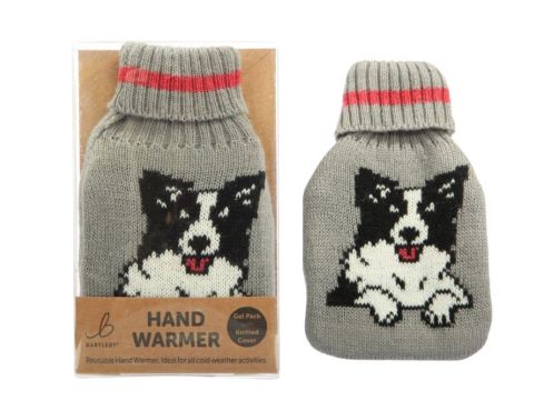 Collie Knitted Hand Warmer