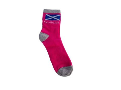 Ladies Saltire 'Scotland' Socks