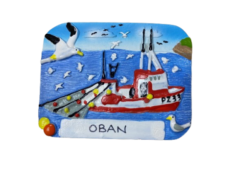 Fishing Trawler Magnet - Oban