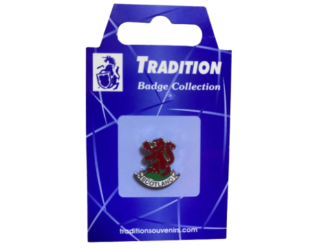 Scotland Pin Badge Open Crest Lion