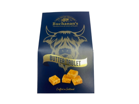 BUCHANAN'S HIGHLAND COW BUTTER TABLET 150g