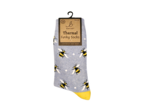 Funky Thermal Socks - Bumble Bees