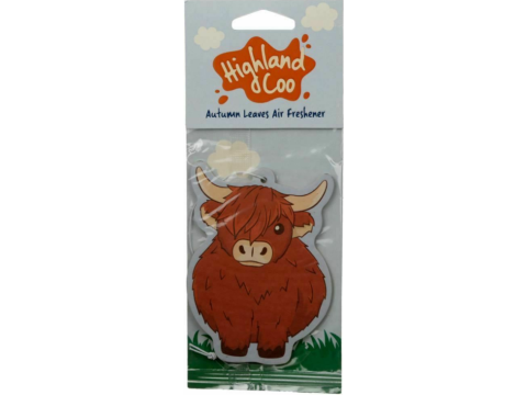 Highland Coo Cow Air Freshener