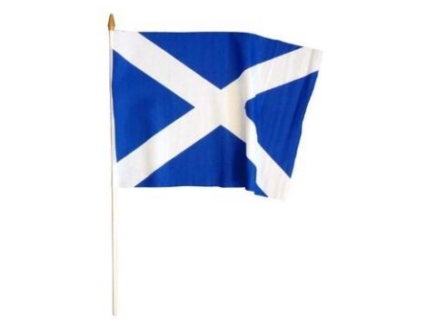 Scotland Saltire Large Hand waving Flag