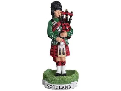 Highland Piper Figurine