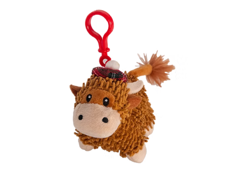 Chenille Highland Coo Bag Charm 