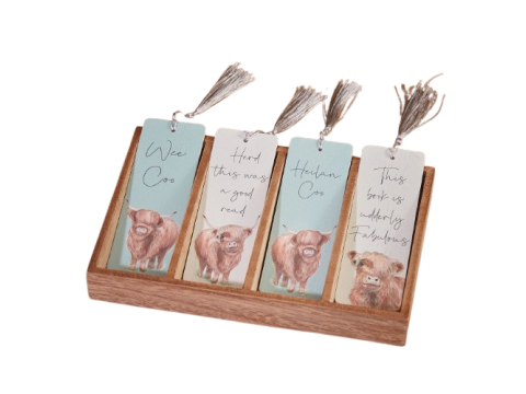 HIGHLAND COW BOOKMARK (1 SUPPLIED)