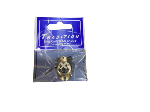 Scotland Saltire Walking Stick Badge