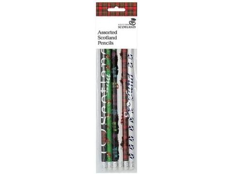 Assorted Scottish Pencils pack of 6
