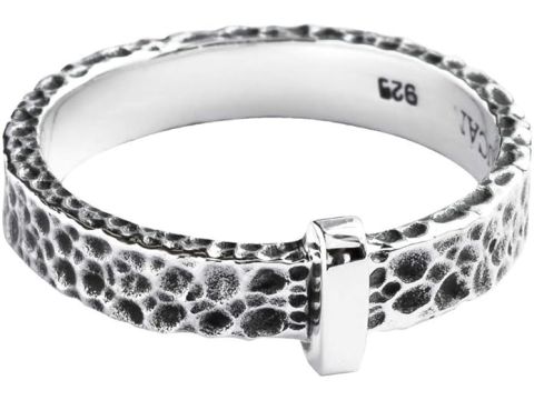 Outlander Inspired Sterling Silver Scottish Wedding Ring (Size 5-12)