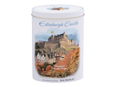 Edinburgh Castle Vanilla Fudge 250g Tin