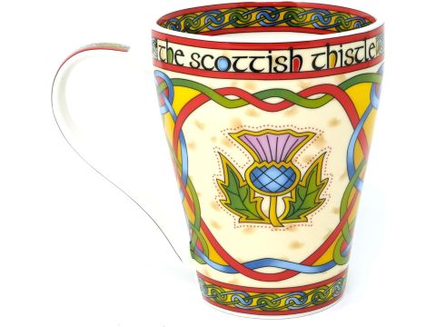 Royal Tara The Scottish Thistle Celtic Mug