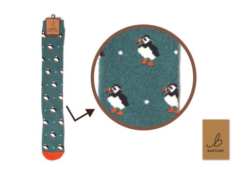 Funky Welly Socks - Puffy Puffin