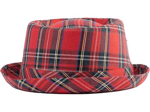Royal Stewart Pork Pie Hat